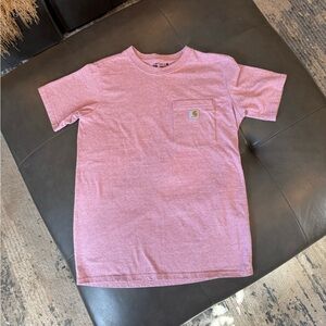 Carhartt Heathered Pink Loose Fit T-Shirt